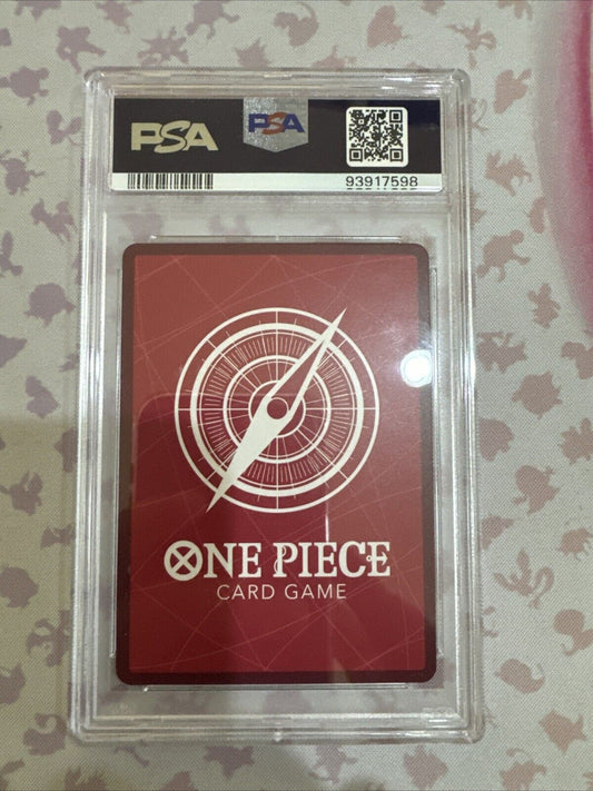 One Piece PSA 9 Hody Jones OP06-020 L Alt Art English 2024 Wings Of the Captain