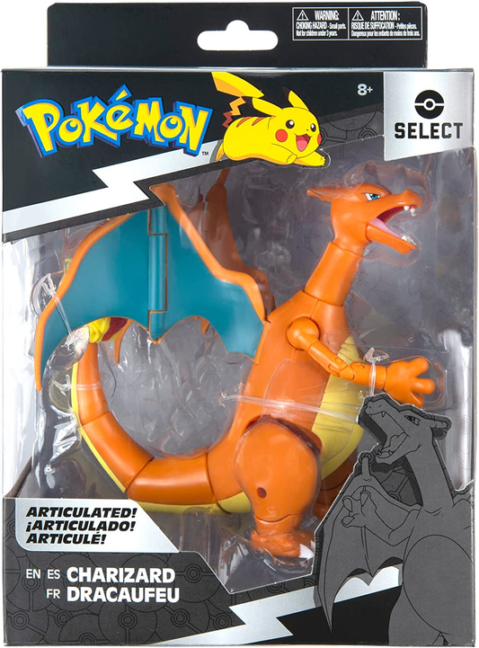 Charizard, Super-Articulated 6-Inch Figure - Collect Your Favorite Pokémon Figur