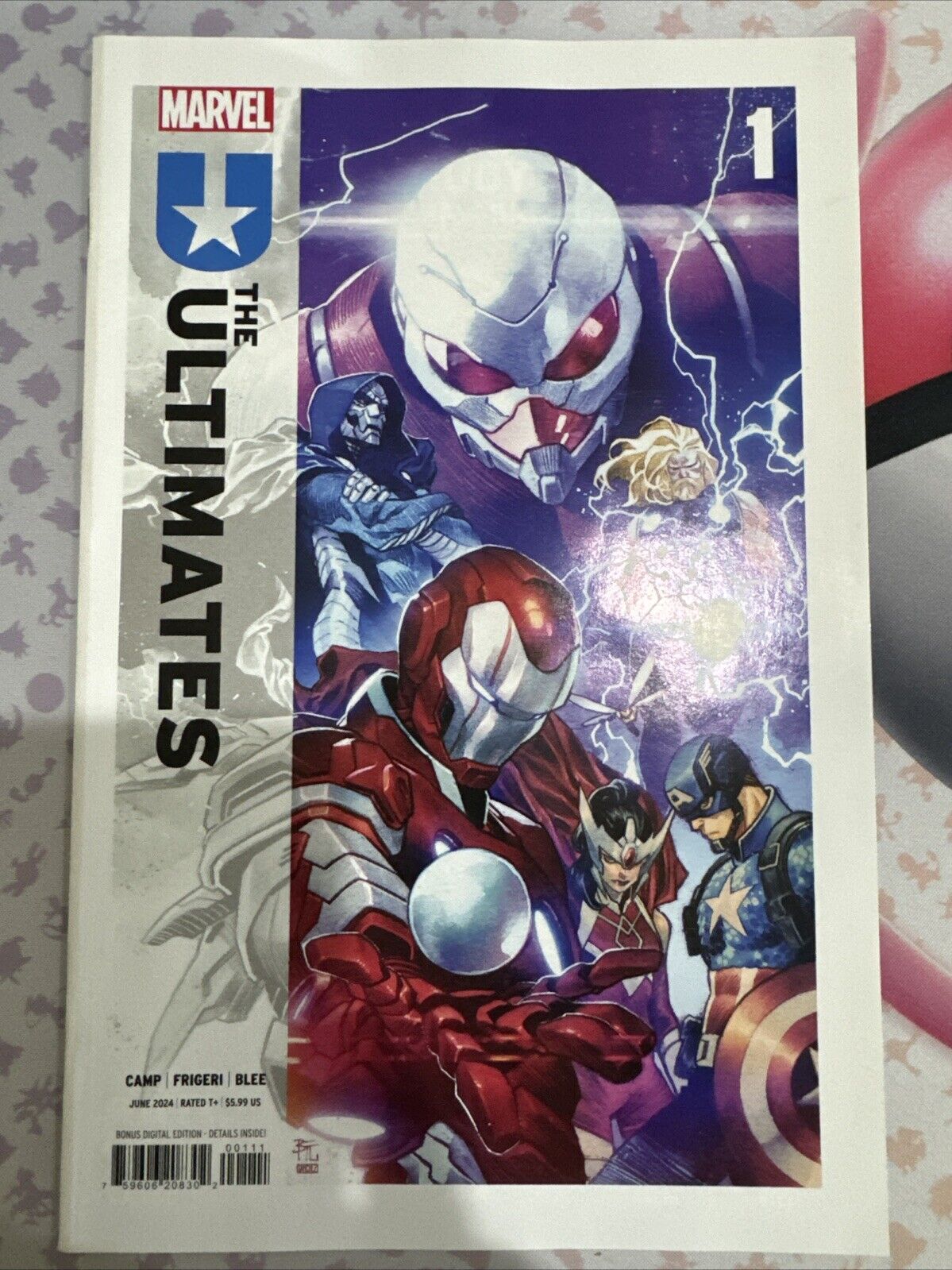 The Ultimates #1 2024 Marvel Comics 1st App New Team 1st Print Ruan Variant NM