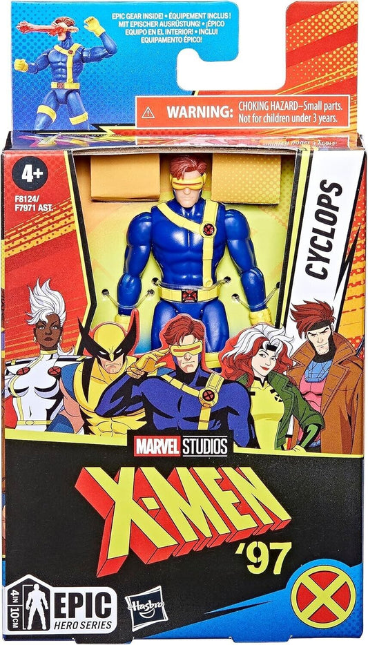 Cyclops 4-Inch Action Figure Hasbro X-Men 97 Epic Hero Series 2023