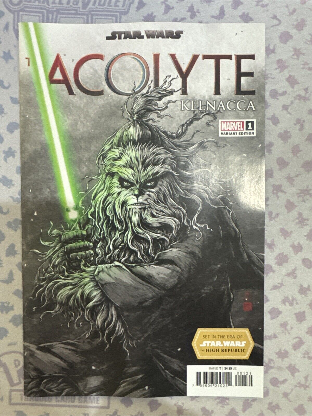 Star Wars The Acolyte Kelnacca #1 Cover B 2024 Marvel- Vault 35