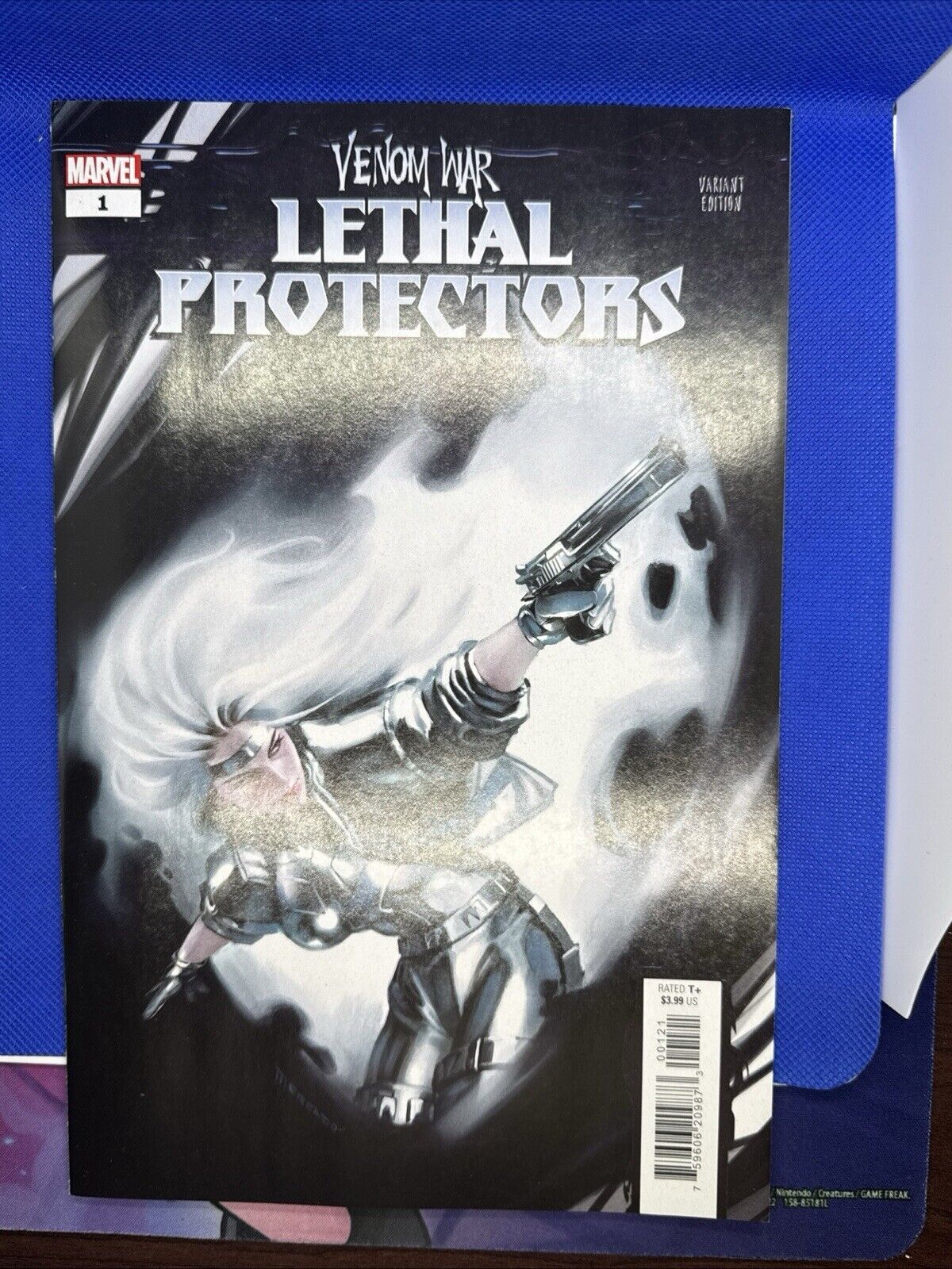 VENOM WAR: LETHAL PROTECTORS #1 MIGUEL MERCADO VARIANT Silver Sable NM