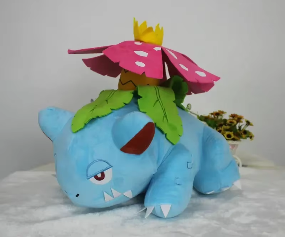 Pokemon Venusaur Plush Doll Toys Kawaii Cartoon Venusaur Figure Pendant Soft Plu