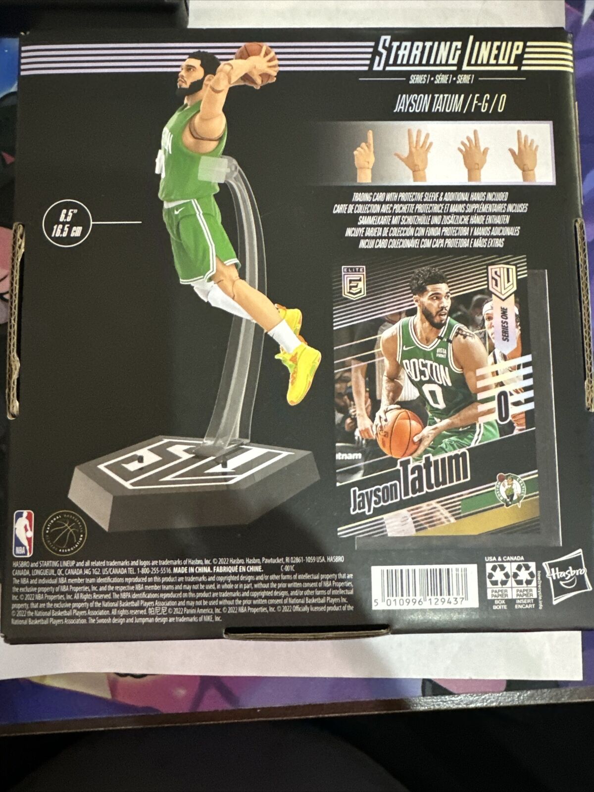 Jayson Tatum #0 Boston Celtics NBA Starting Lineup 2022 Hasbro Series 1