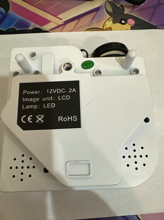 RoHS LED Projector Tested Works Great - No Remote Control