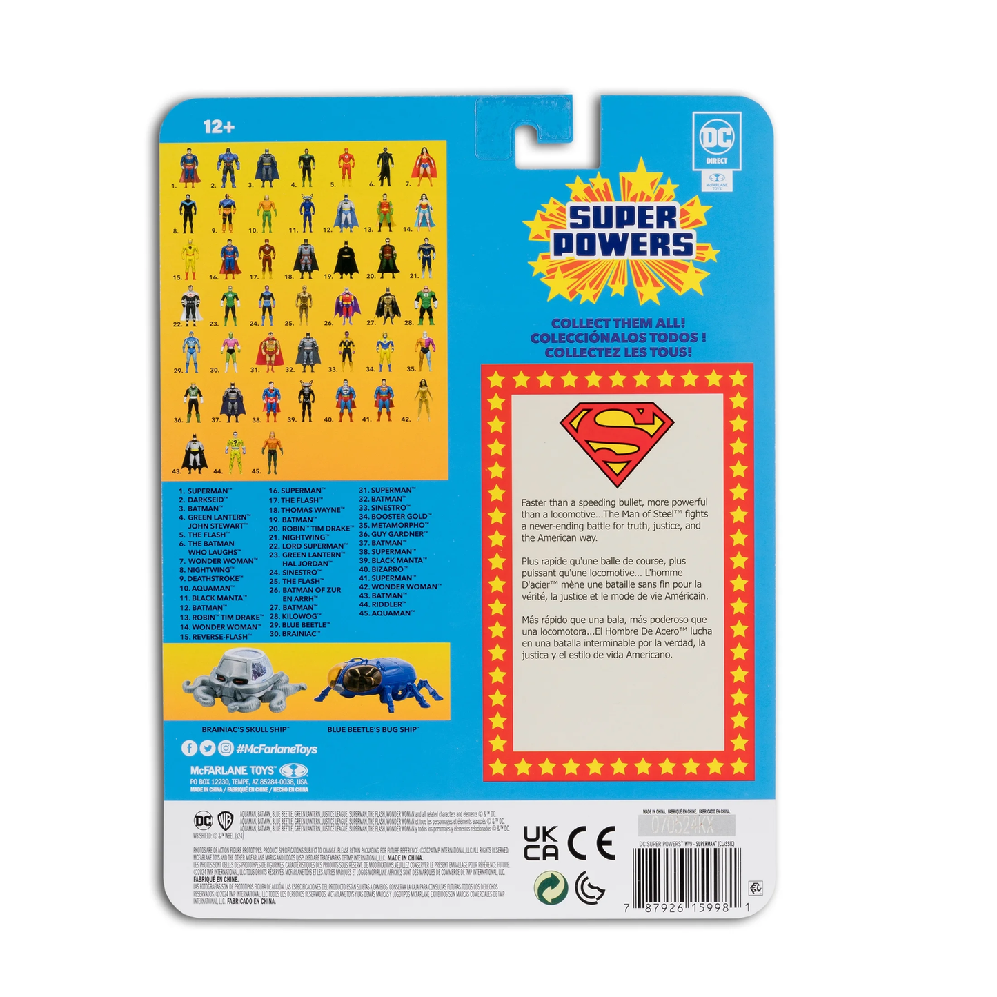 - Super Powers 5In Action Figure - Superman -