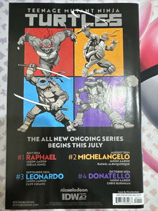 IDW Teenage Mutant Ninja Turtles Alpha CVR A by (CA)Chris Burnham (W)Jason Aaron