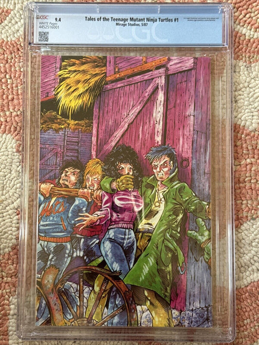 Tales of the Teenage Mutant Ninja Turtles #1 CGC 9.4 White 1987 🔥