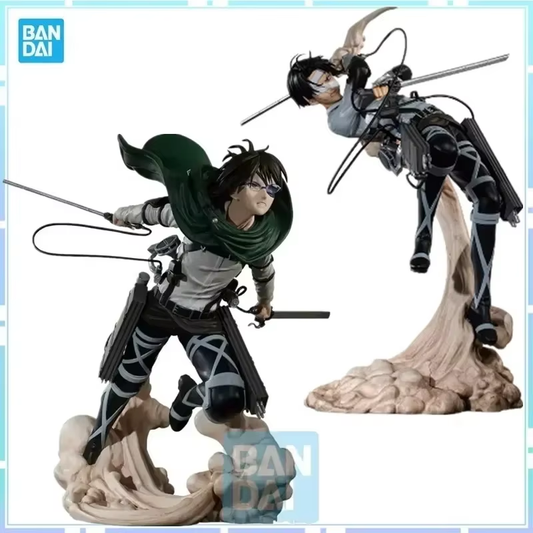 Original Anime Attack on Titan Ichiban Kuji Hange Zoe Levi Ackerman PVC Action F