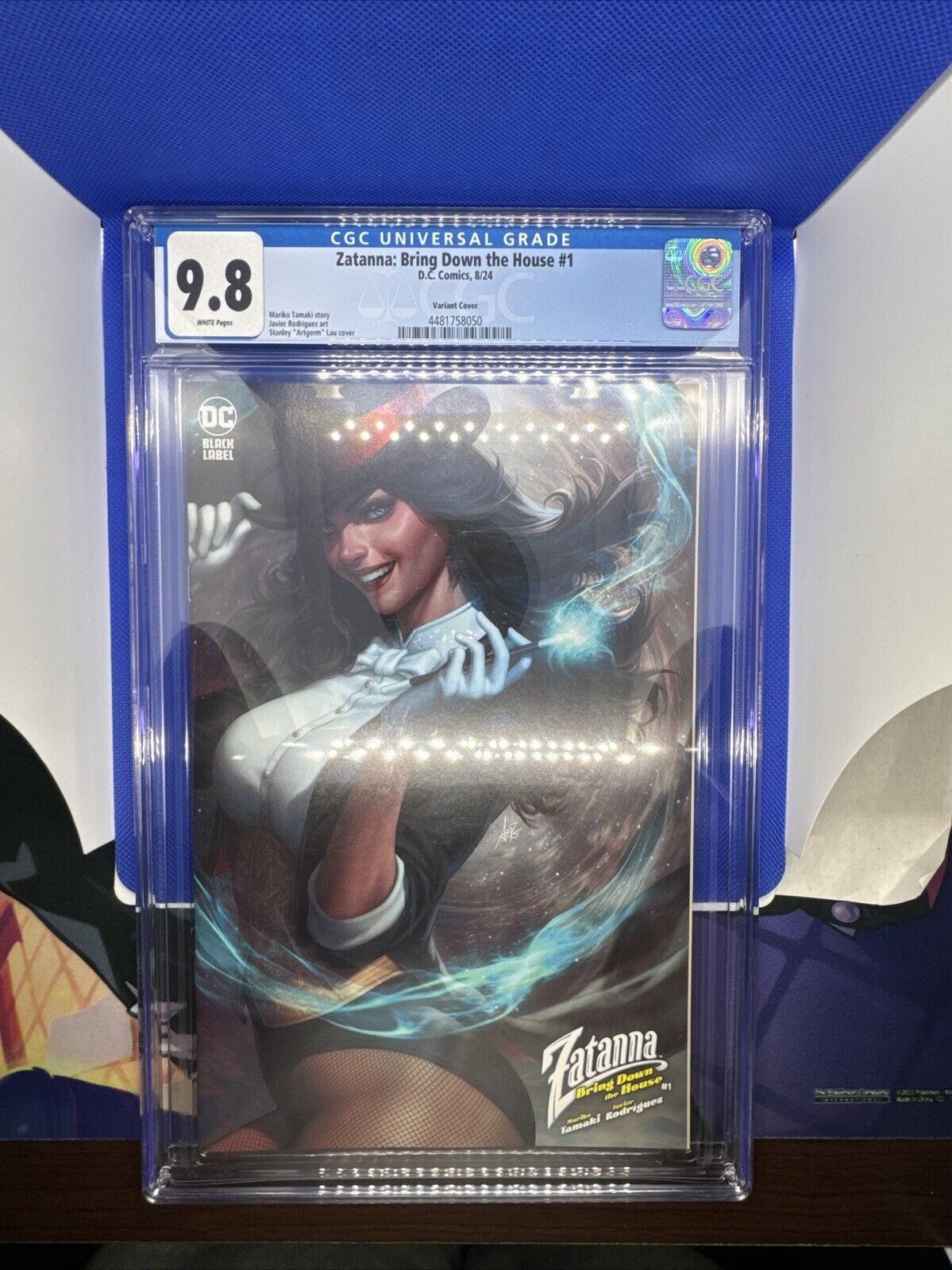 Zatanna: Bring Down the House #1 Stanley "Artgerm" Lau Trade Cover - CGC 9.8
