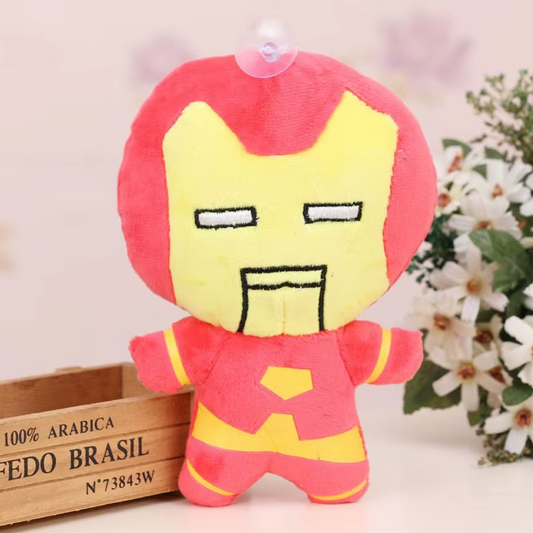 Wholesale 25Pcs/Lot Cute 4 Inches Super Heroes Plush Toys Cartoon Mini Anime Spi