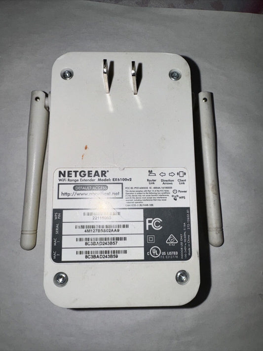 NETGEAR EX6100 IEEE 802.11ac 450Mbps Wireless Range Extender