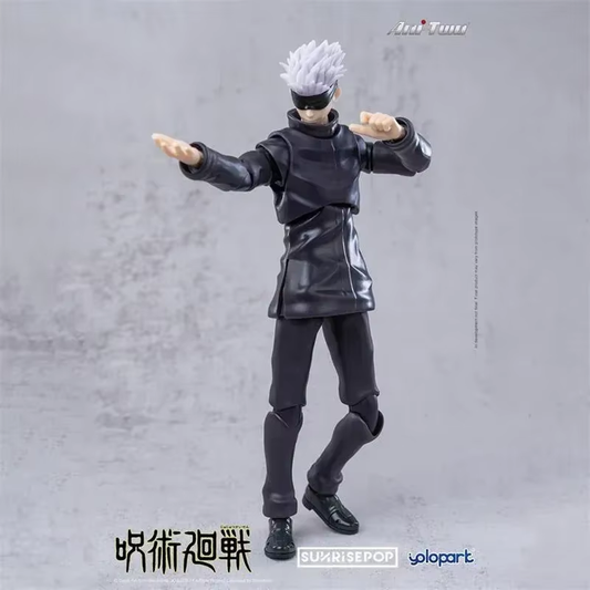 SHF 15Cm Pvc Jujutsu Kaisen Satoru Gojo Itadori Yuji Fushiguro Megumi Action Ani