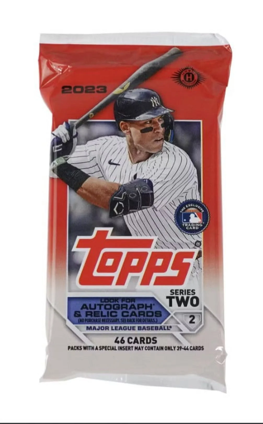 MLB 2023 Series 2 Baseball Trading Card JUMBO Box