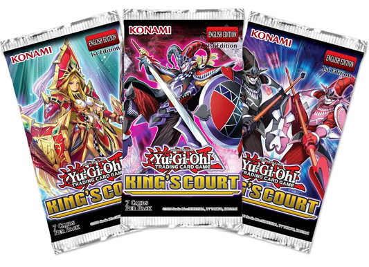 Yu-Gi-Oh! King'S Court Booster Box (24 Packs, 7 Cards per Pack)