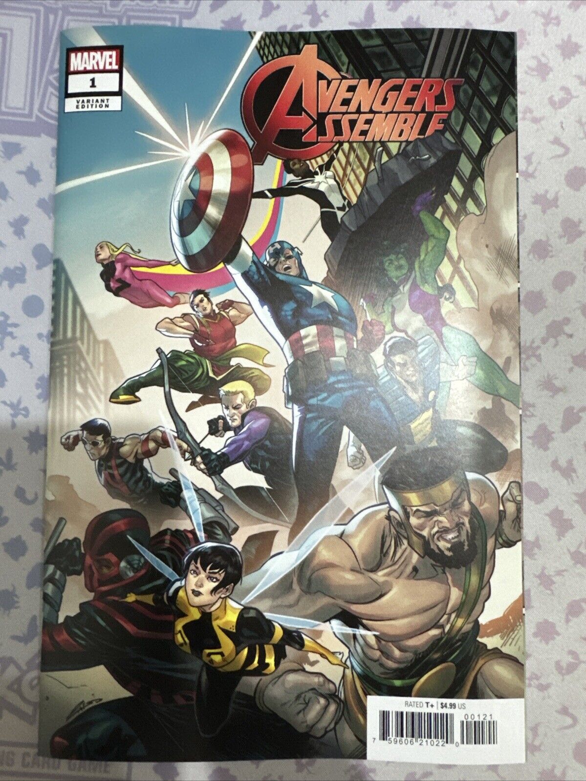 Avengers Assemble #1 Laiso Variant Marvel 2024 VF/NM Comics