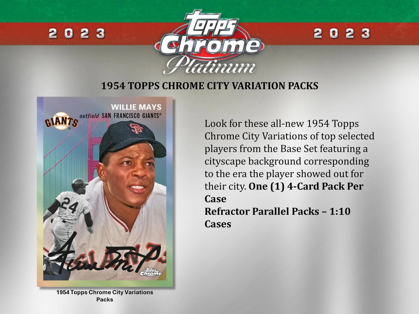 2023 Chrome Platinum Anniversary Baseball Hobby Box