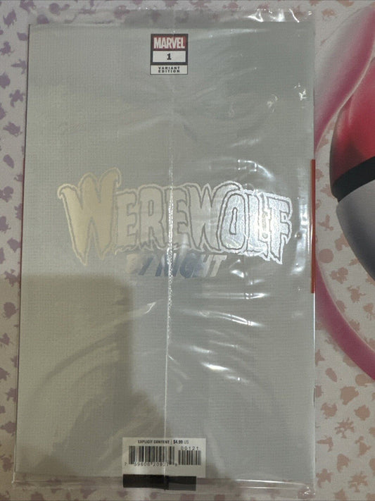 WEREWOLF BY NIGHT: RED BAND #1 - MARCOS MARTIN POLYBAGGED "FOIL" VARIANT COVER