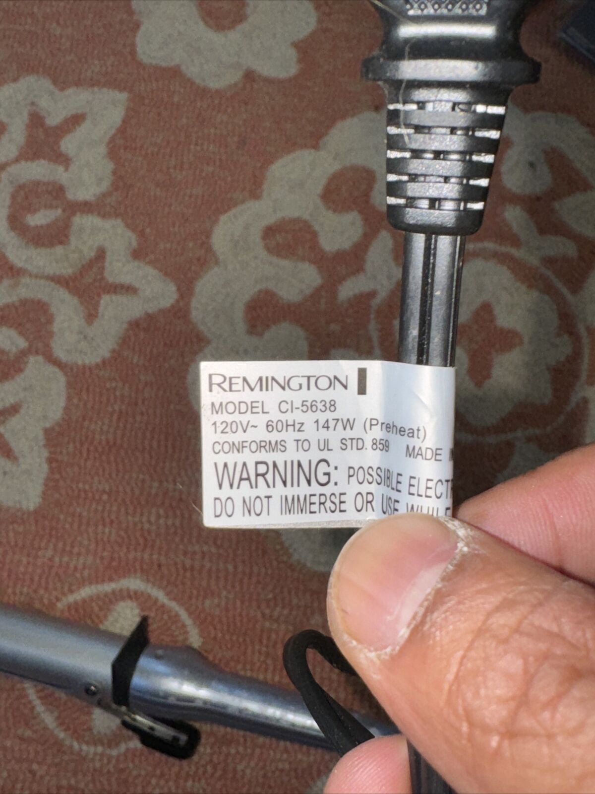 Remington Limited Edition Textured Tools 1 1/2" Ceramic iron Ci-5638