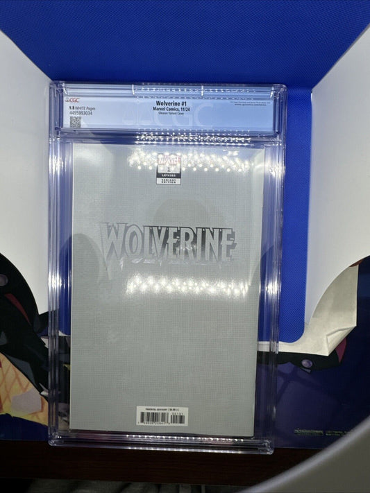 WOLVERINE #1 CGC 9.8 NM/Mint 🔥 Gleason Foil Variant Edition 🔥 1st Printing