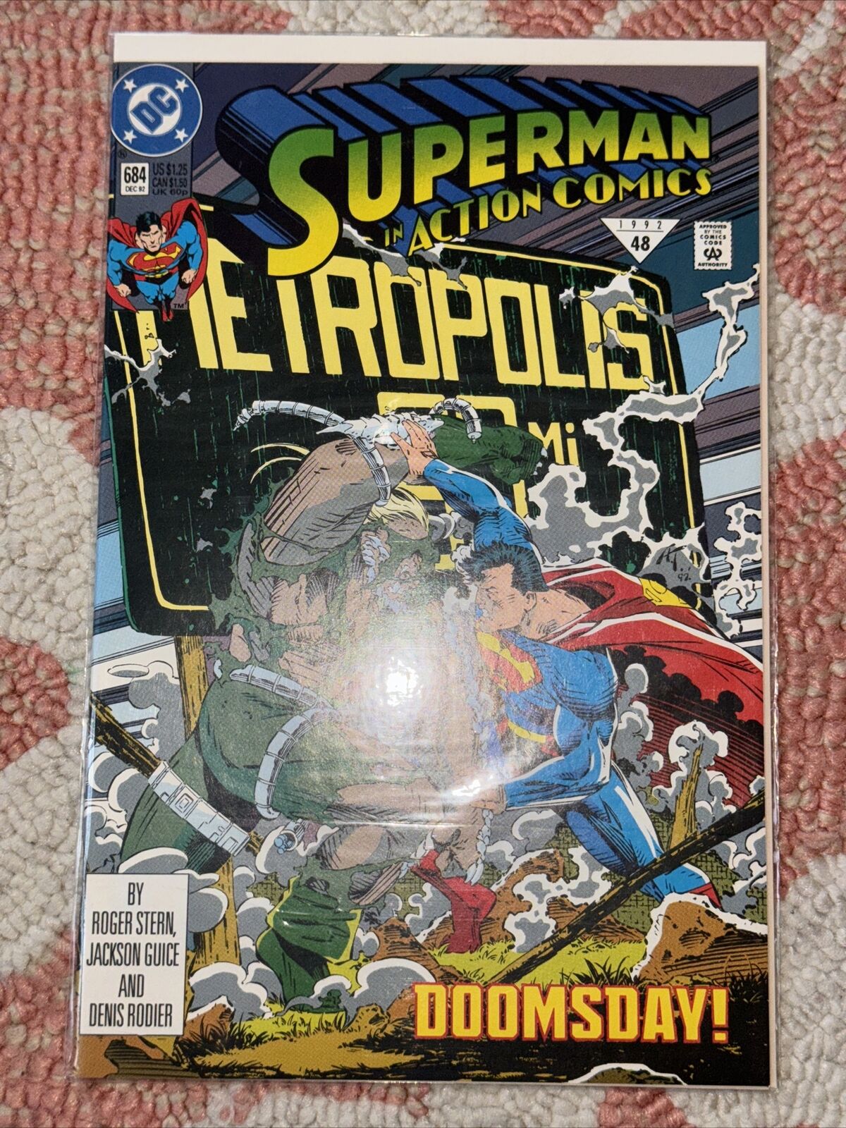 Action Comics #684 (DC Comics December 1992) High Grade