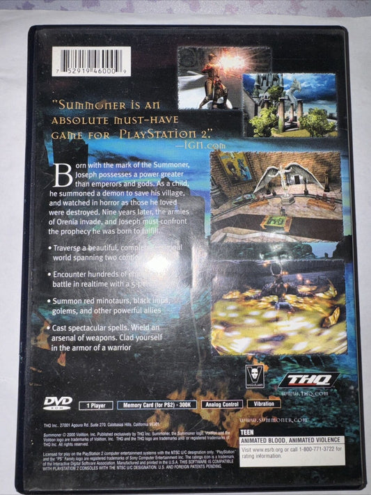 Summoner (Sony PlayStation 2, 2000)