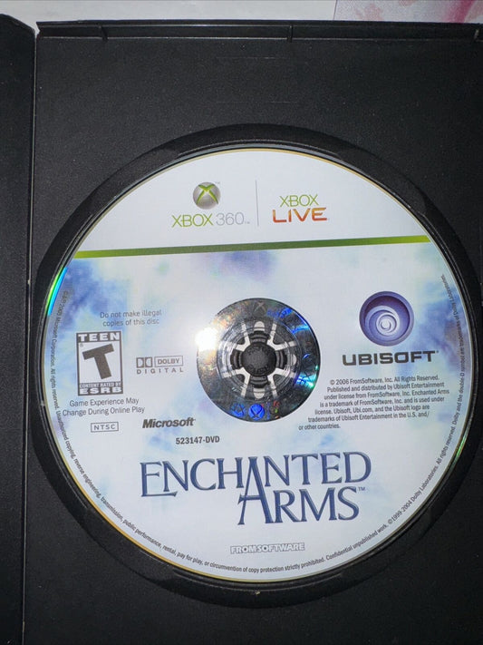 Enchanted Arms (Microsoft Xbox 360, 2006) Disc Only