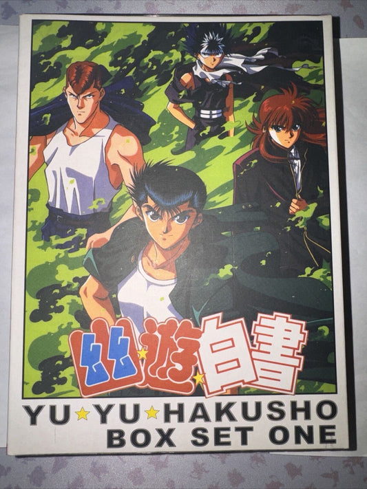 Yu Yu Hakusho Complete Series DVD Box Set 1 & 2 Japanese Audio With Eng Subs