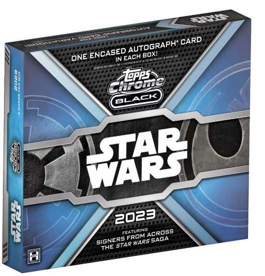 2023 Star Wars Chrome Black Hobby Box