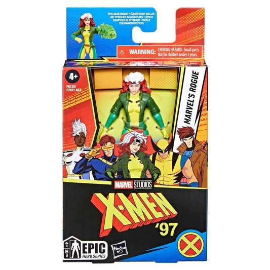 Marvel Studios Epic Hero Series X Men 97 Rogue 4 Inch Action Figure Hasbro