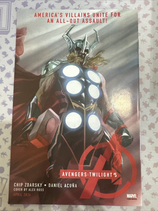 BLACK WIDOW & HAWKEYE #1 2024 ADAM HUGHES VARIANT