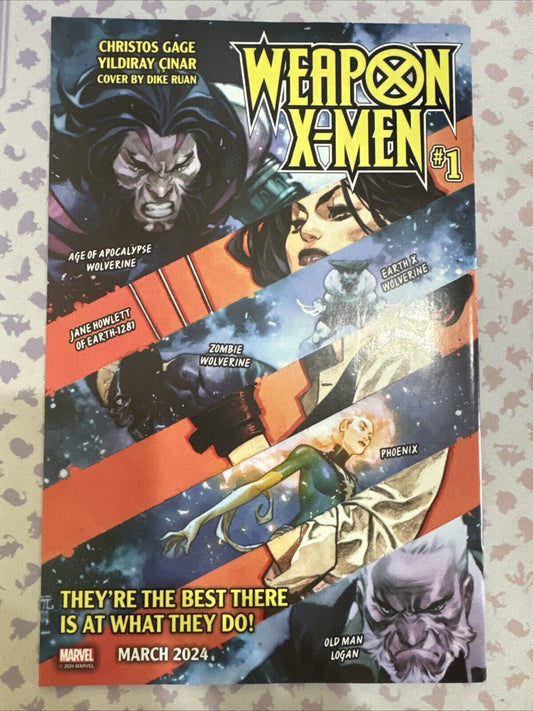 Punisher #3 Antonio Wolverine Variant Marvel 2024 VF/NM Comics