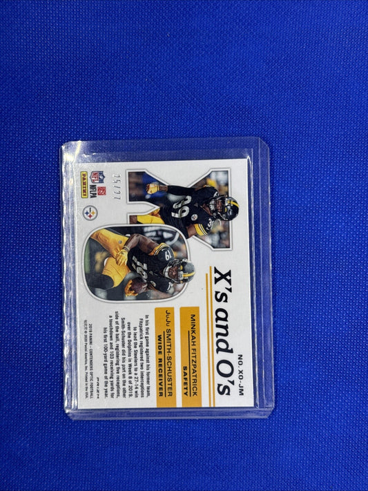 2019 Optic Contenders Minkah Fitzpatrick & Juju Smith Schuster X’s And O’s 25/27