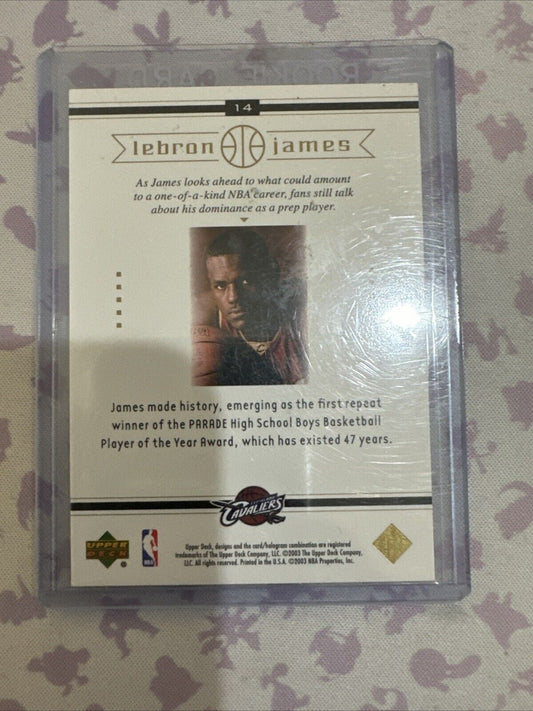 2003-04 Upper Deck - Box Set Lebron James #14 LeBron James (RC)