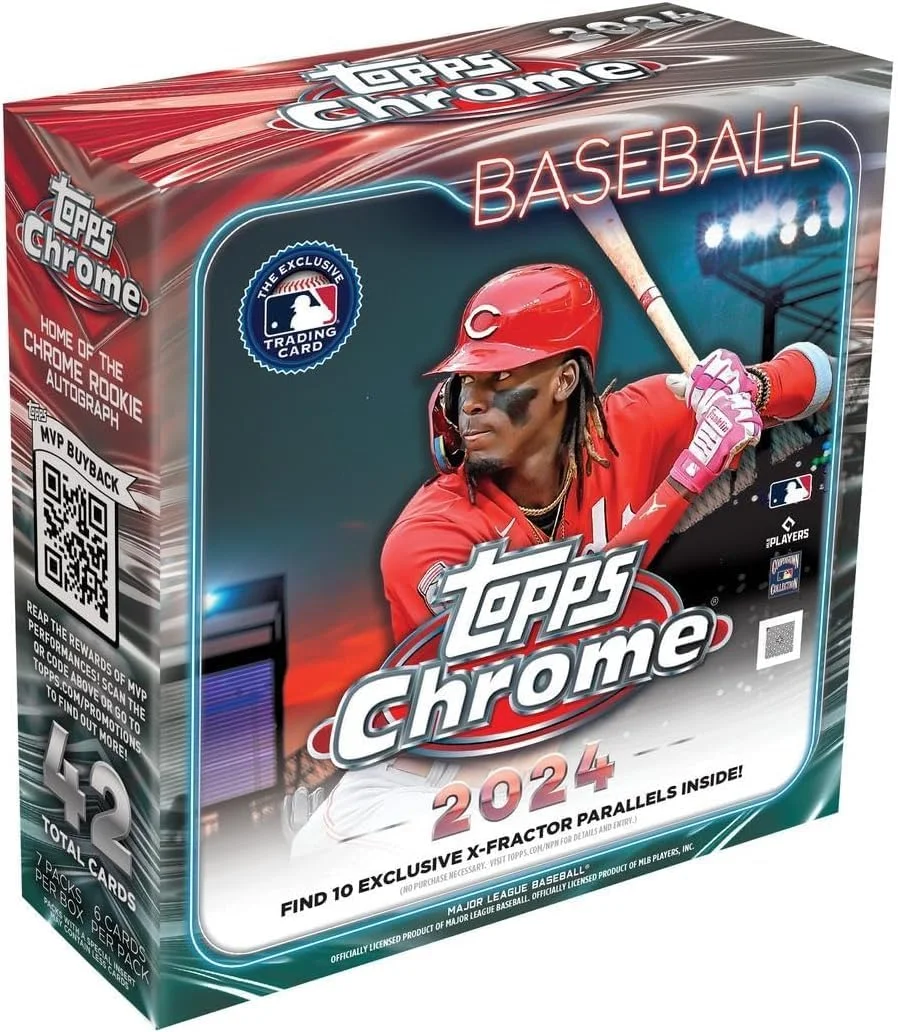 24 CHROME BASEBALL MEGA BOX