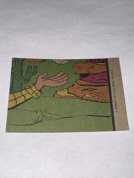 Bazooka Joe and His Gang Puzzle #2 Card #418