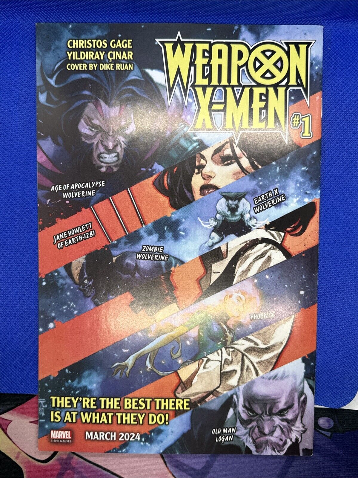 PUNISHER #3 *NM OR BETTER!* (MARVEL, 2024) 50 YEARS OF WOLVERINE VARIANT!