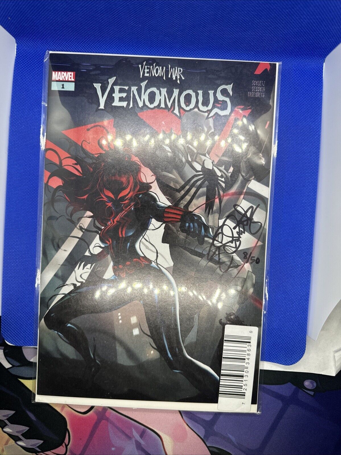 Venom War Venomous #1 1st Print Cover A 2024 Signed By Erica Schultz With COA