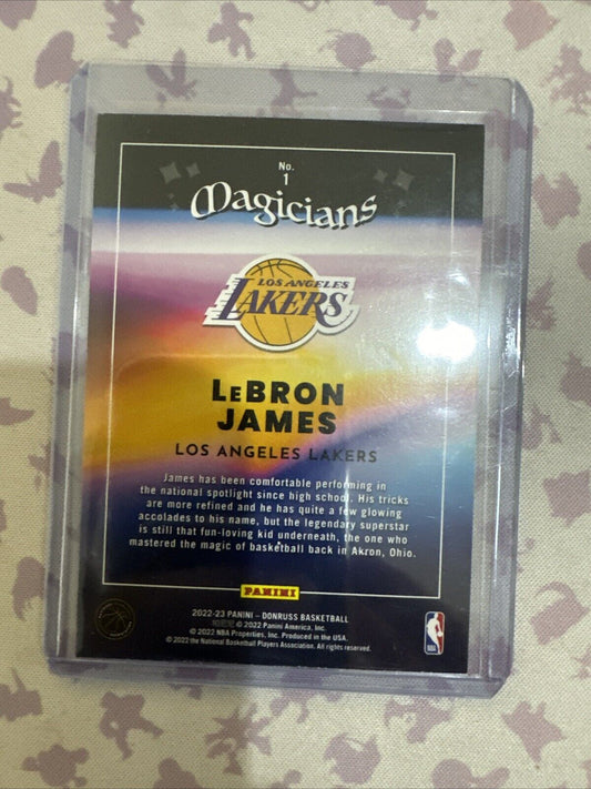 2022-23 Panini Donruss - Magicians #1 LeBron James