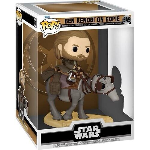 Funko Pop Deluxe Star Wars Obi-Wan Kenobi Vinyl Figure 549 Ben Kenobi on Eopie