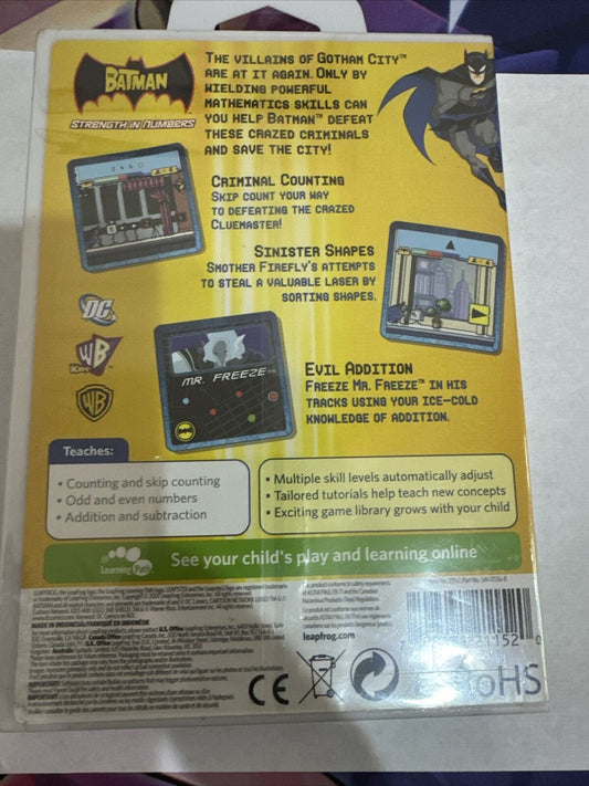 NEW Leapfrog Leapster - The Batman: Strength In Numbers - Pre K-1st Grade