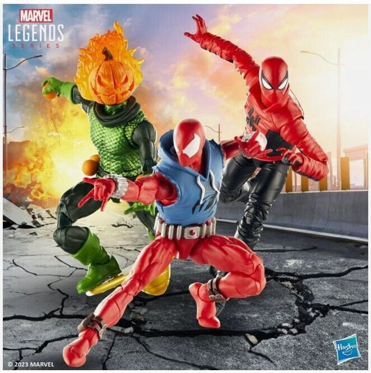 2024 Marvel Spider-Man Legends Retro Card Wave 4 6" Scale Hasbro Figures Set 6pc