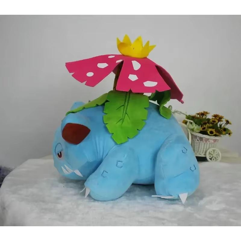 Pokemon Venusaur Plush Doll Toys Kawaii Cartoon Venusaur Figure Pendant Soft Plu