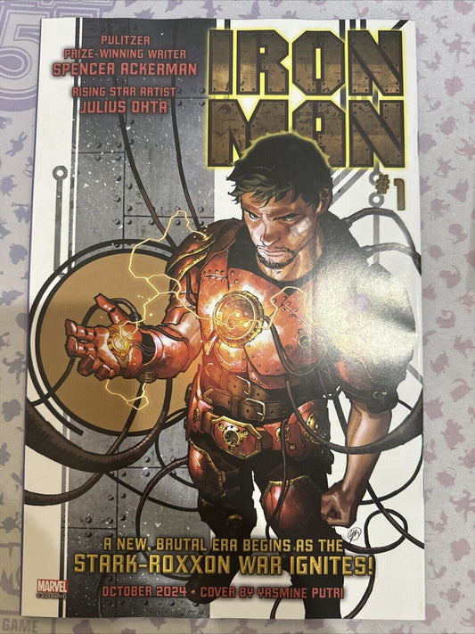 SPECTACULAR SPIDER-MEN #7 MANNA VARIANT MARVEL COMICS 2024