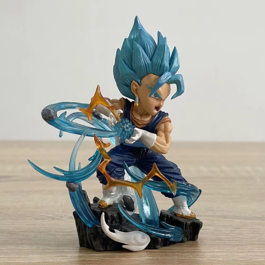 Hot Dragon Ball Z Anime Figure Q Version Vegeta 11CM Action Figure Collection Fi