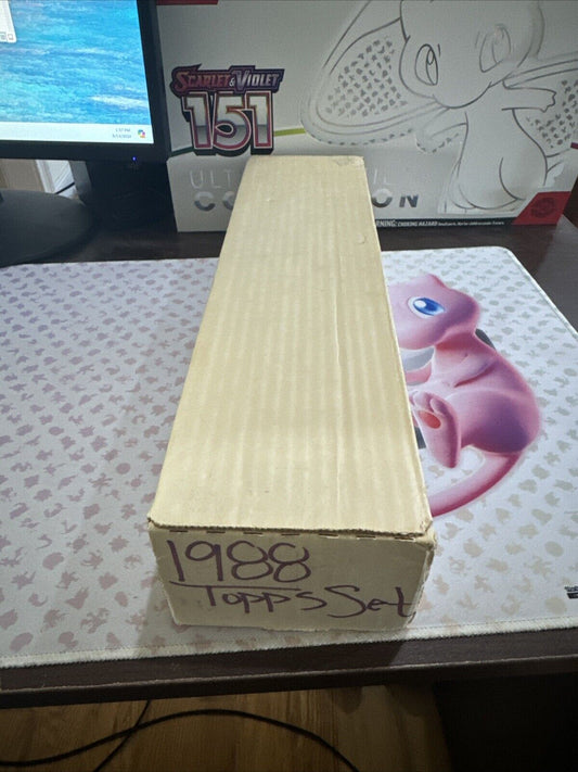 Baseball Cards Complete Set 1988 Topps