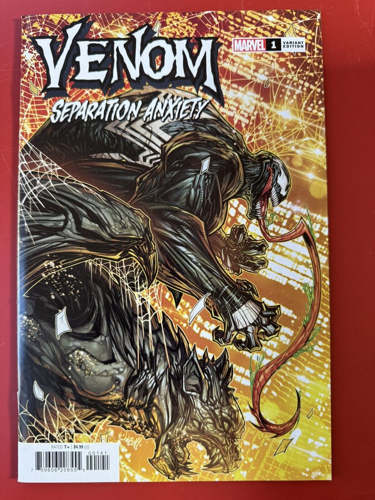 VENOM: SEPARATION ANXIETY #1 MARVEL 2024 JONBOY MEYERS VARIANT on hand