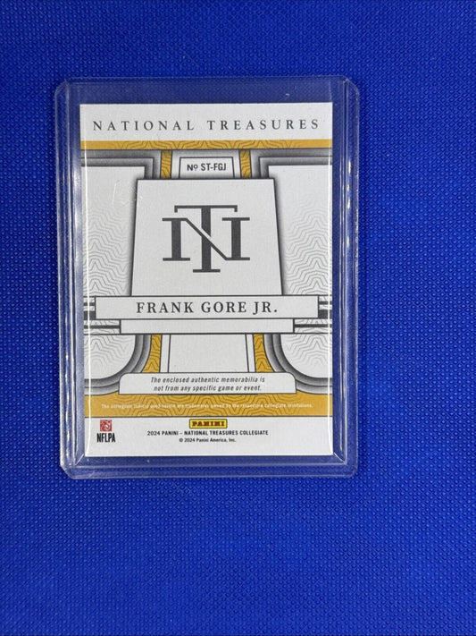 Panini National Treasures Collegiate - Frank Gore Jr. - Saturday Treasures 10/10