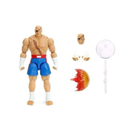 Ultra Street Fighter II Sagat 6-Inch Scale Deluxe Action Figure PRESALE