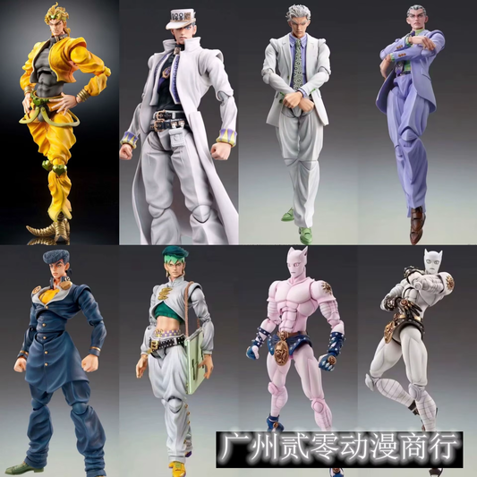 22 TYPES Anime Jojo Bizarre Adventure Kujo Jotaro Dio Brando Diavolo Bruno Bucci